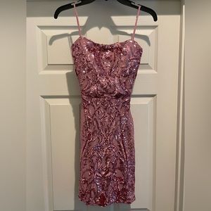 B. Darlin pink sequin dress - size 1/2